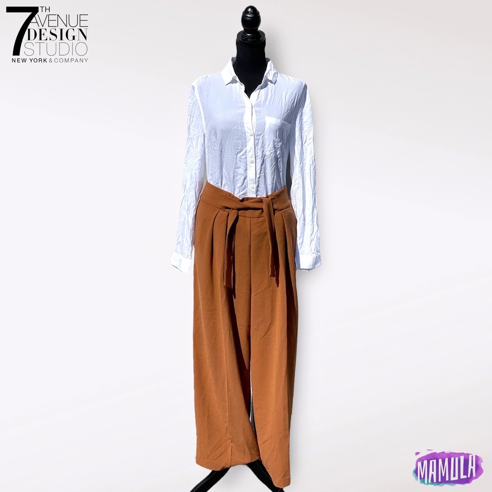 NY&C Trouser + BeachLunchLounge Shirt | Size M/M